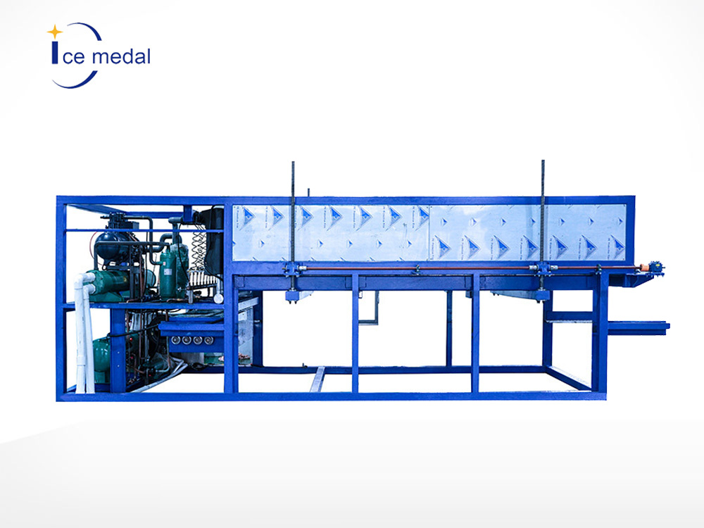 日产10吨直冷冰砖机 港口码头制冰设备